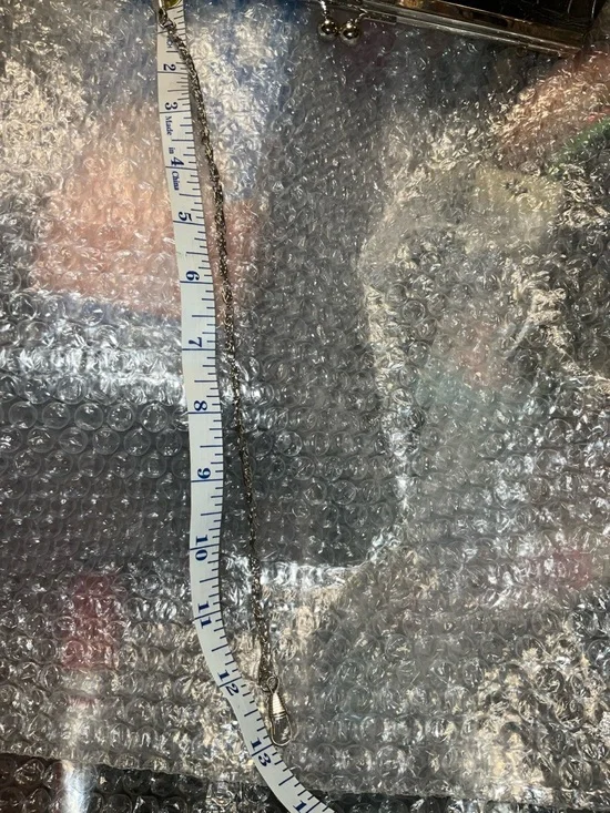 Croc-Embossed Clutch Purse - Multicolor Metallics - Picture 8 of 16